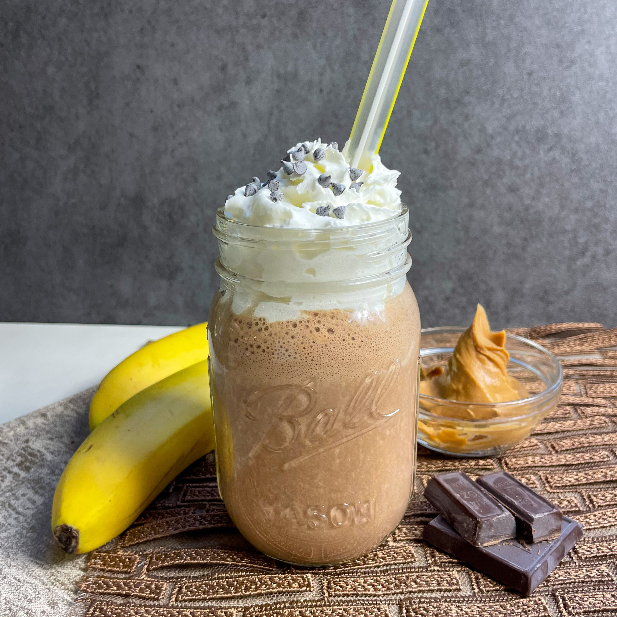 Chocolate Peanut Butter Protein Shake